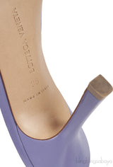 Lilac Stretch Leather Sandals