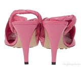 Bottega Veneta Pink Point Leather Slingback Pumps