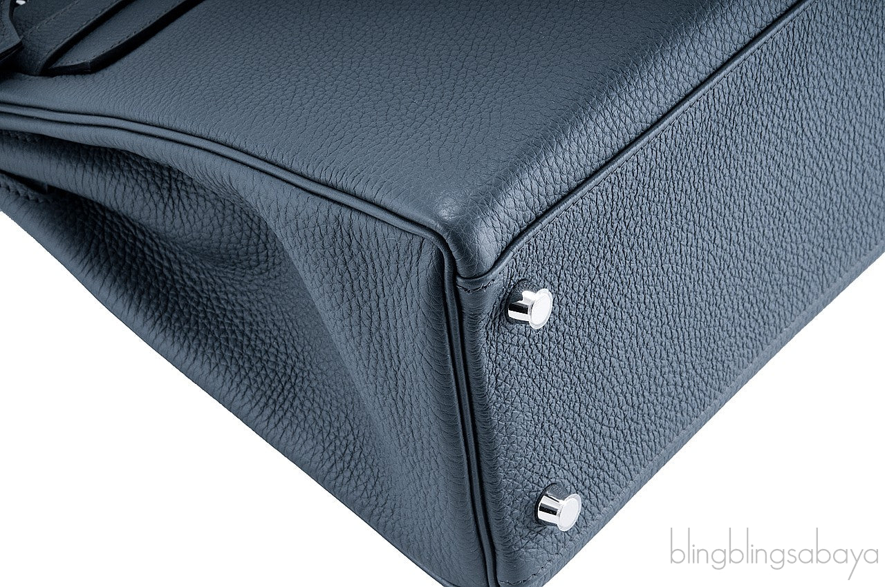 Kelly 32 Blue Orage Togo