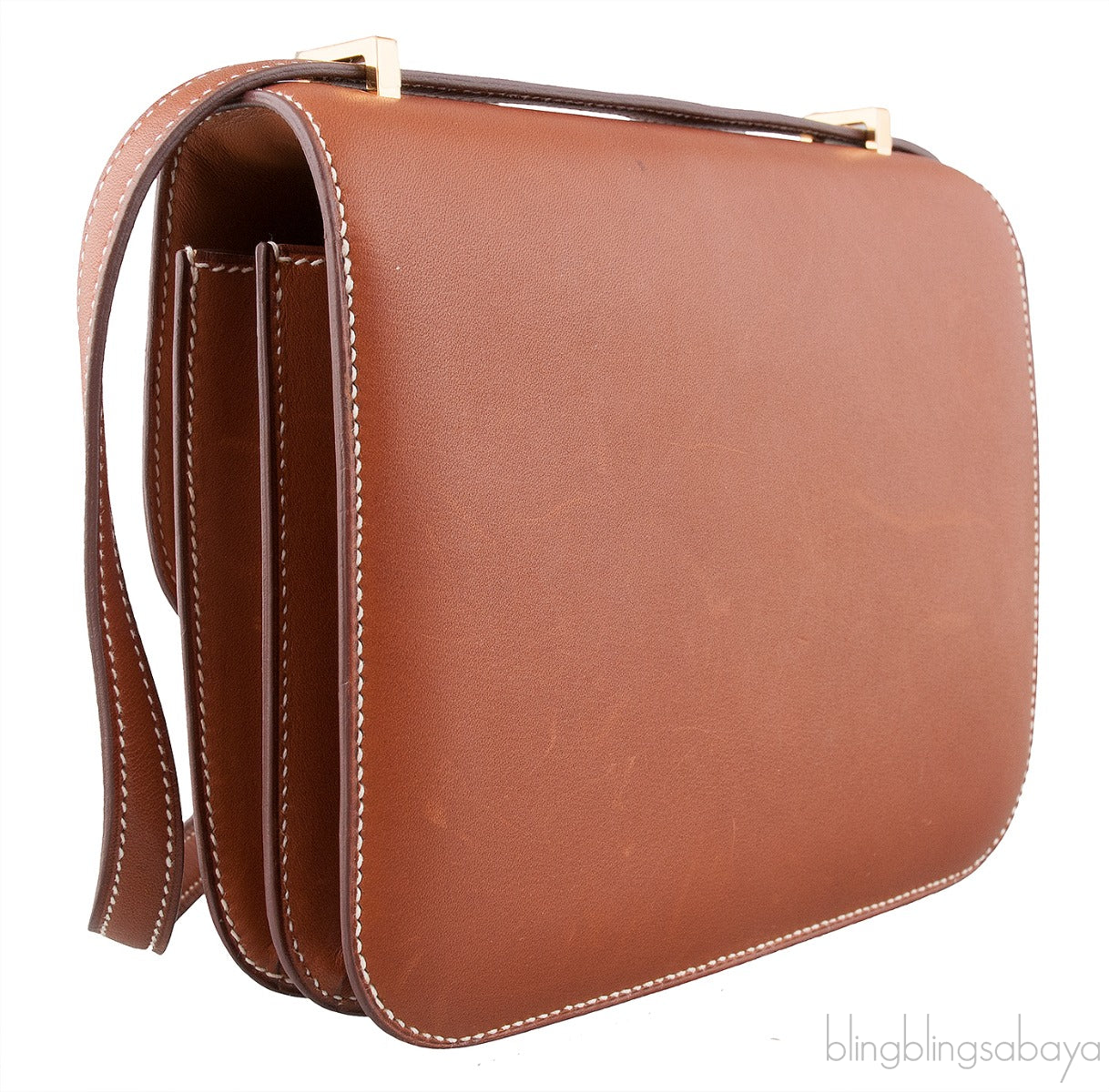 Constance 18 Fauve Barenia Leather