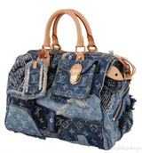 Denim Patchwork Speedy 30