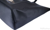 Bambi Black Shopping Tote