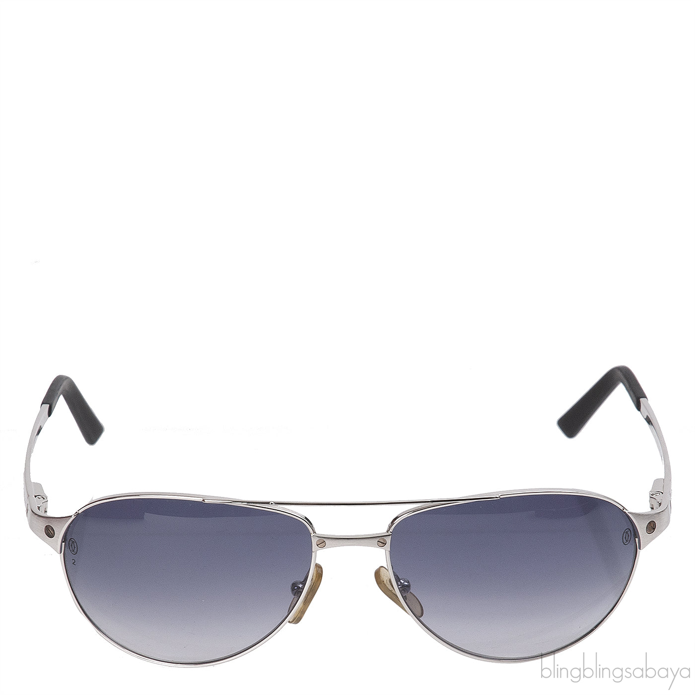 Cartier Edition Santos-Dumont Aviator Sunglasses