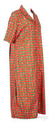 Printed Cotton-blend Poplin Shirt Dress