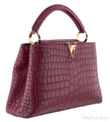 Capucines Crocodile Grenade BB