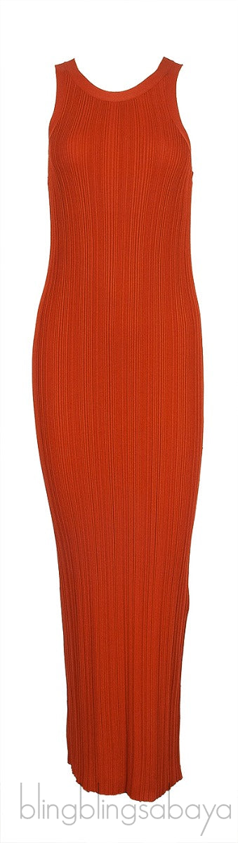 Seamless Ribbed Tank Dress