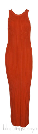 Seamless Ribbed Tank Dress