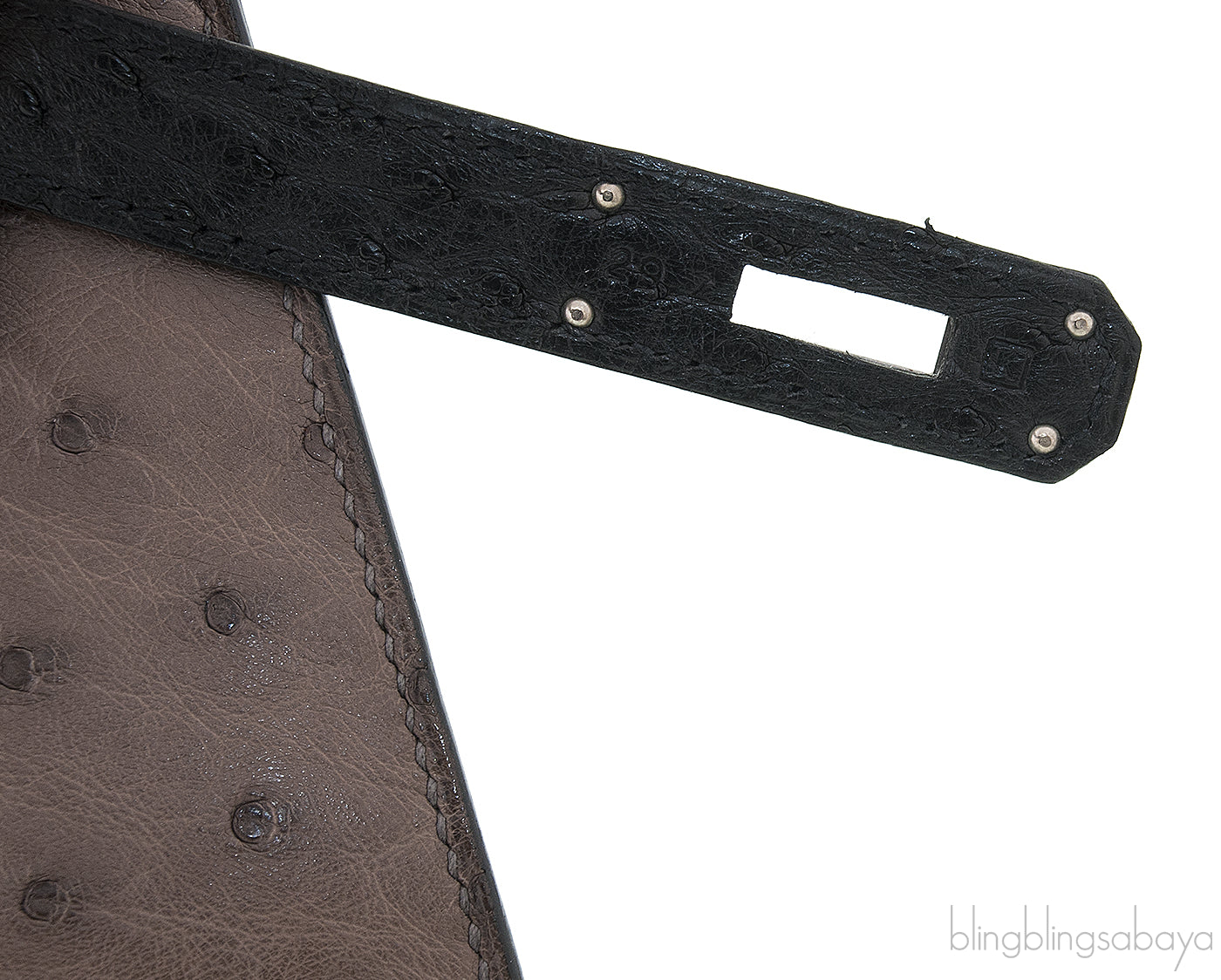 Kelly 32 Tri-color Ostrich PHW