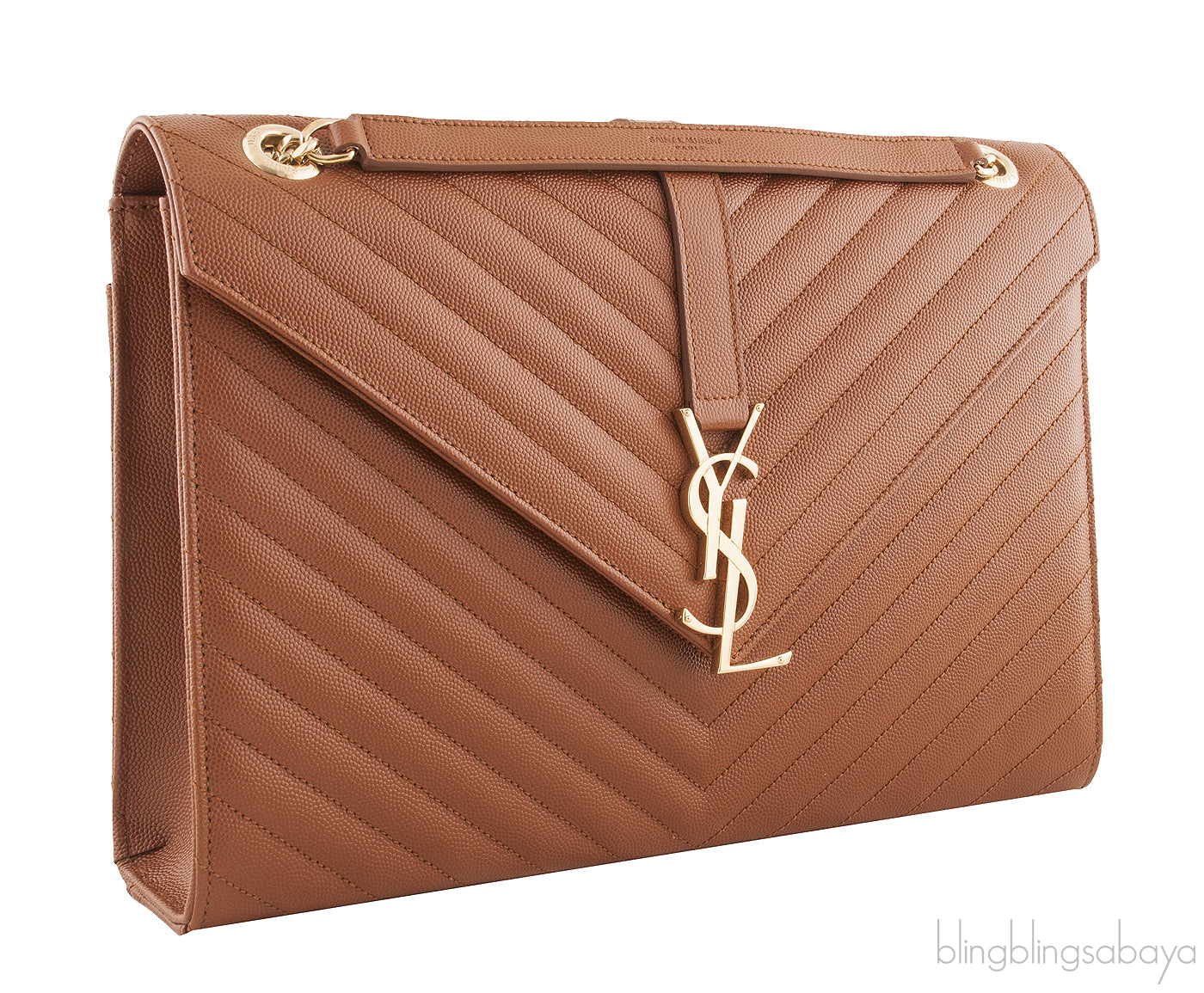 Brown Large Envelope Bag