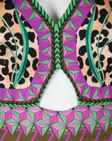 Multi-color Print Jumpsuit