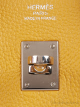 Birkin 25 Jaune Ambre Togo PHW
