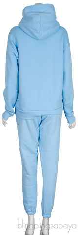 Light Blue Hoodie & Trouser