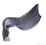 Camellia Navy Blue Stole