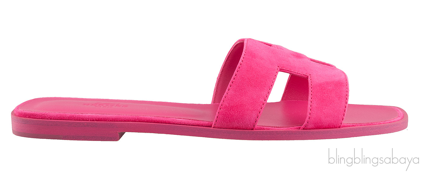 Fuchsia Oran Sandals