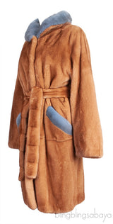 Brown Mink Fur Coat