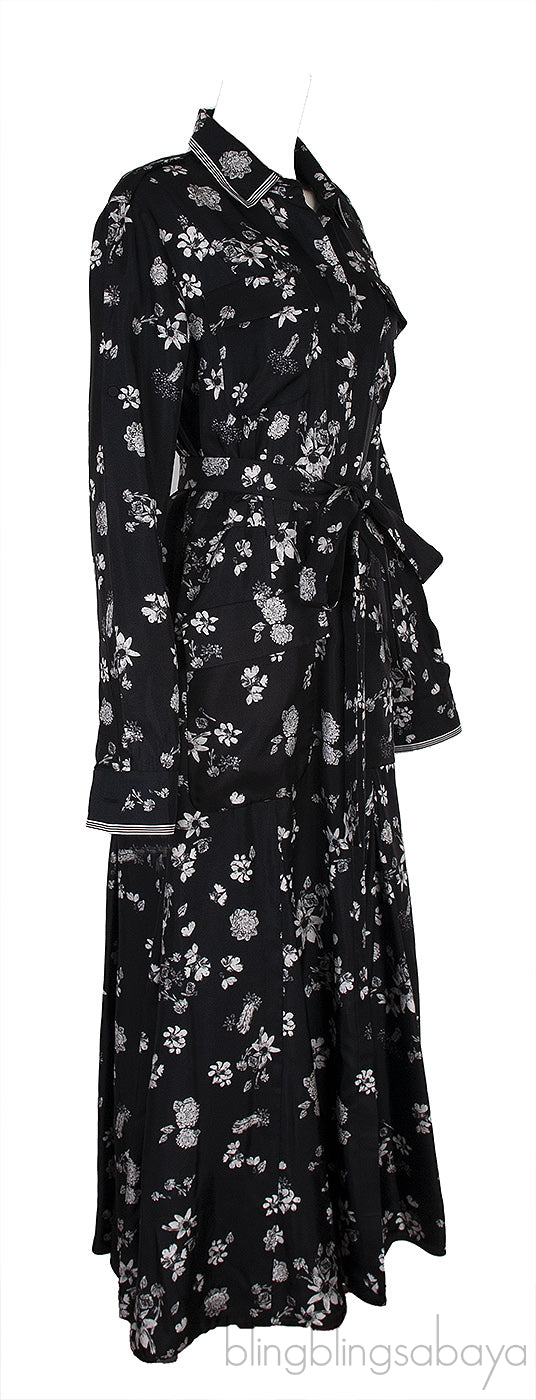 Meyer Belted Floral Printed Dress