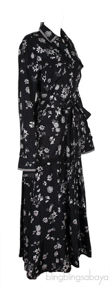 Meyer Belted Floral Printed Dress