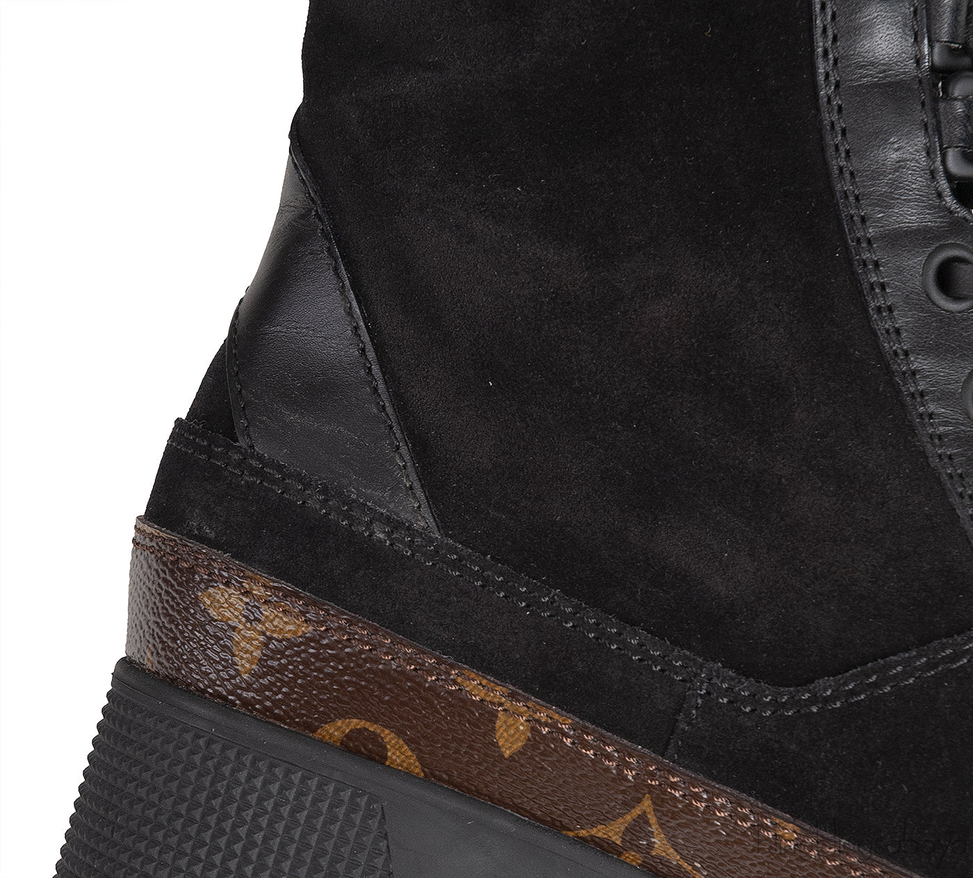 Laureate Suede Monogram Desert Boot