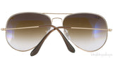 Gold Aviator Sunglasses