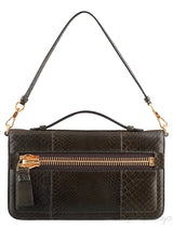 Dark Forest Python Handbag