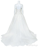 Tube Ball Wedding Gown