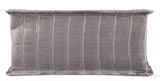 Grey Cornelia Lunch Box Crocodile Bag