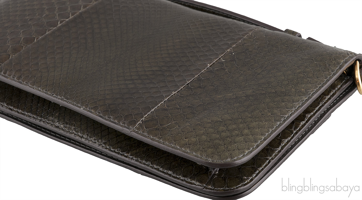 Dark Forest Python Handbag