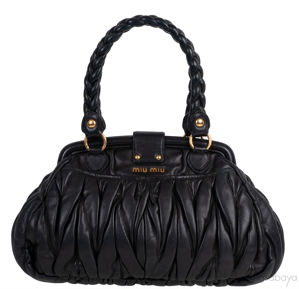 Matelasse Nappa Leather Shoulder Bag
