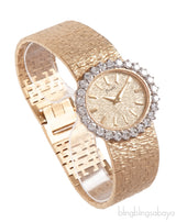 Piaget Vintage Dauphine Gold & Diamond Watch