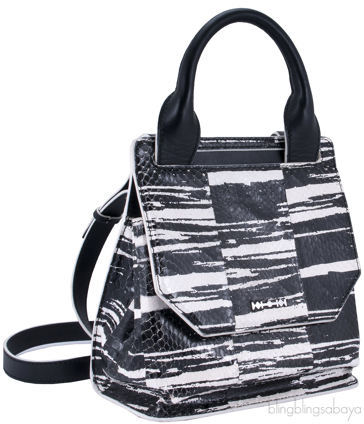Mini Ruin Elaphe Graphic Print Snakeskin*