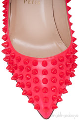 Pigalle Spikes Hot Pink Pump