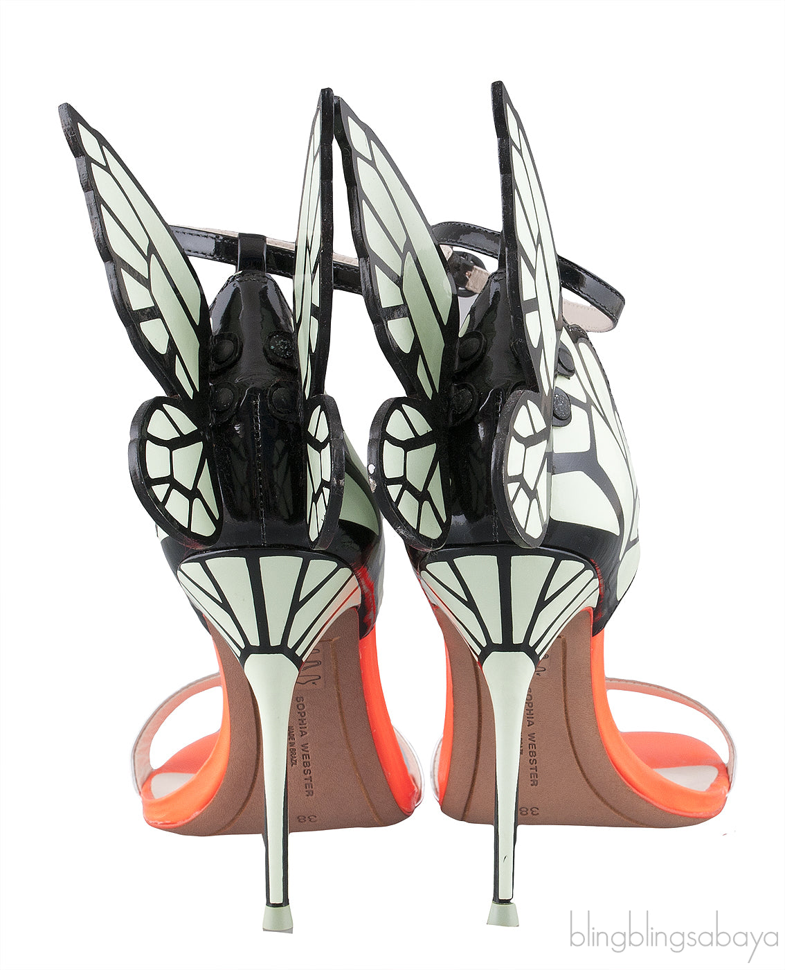 Chiara Butterfly Patent Heels