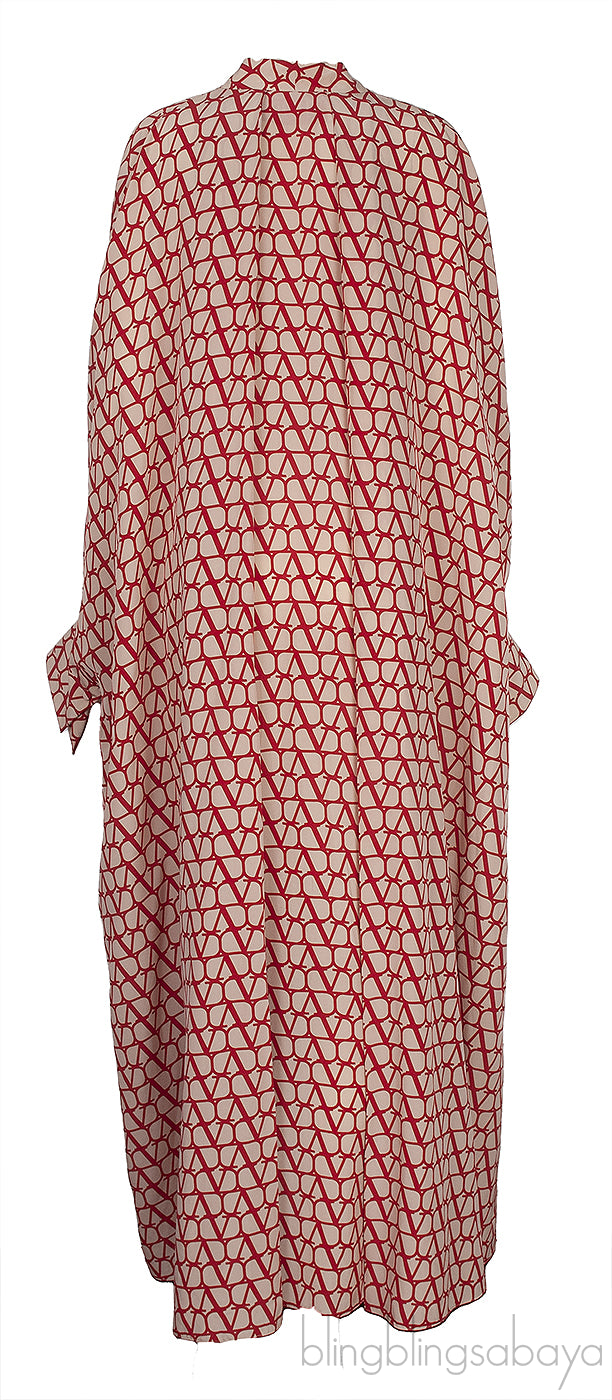 Toile Iconographe Printed Silk Midi Dress