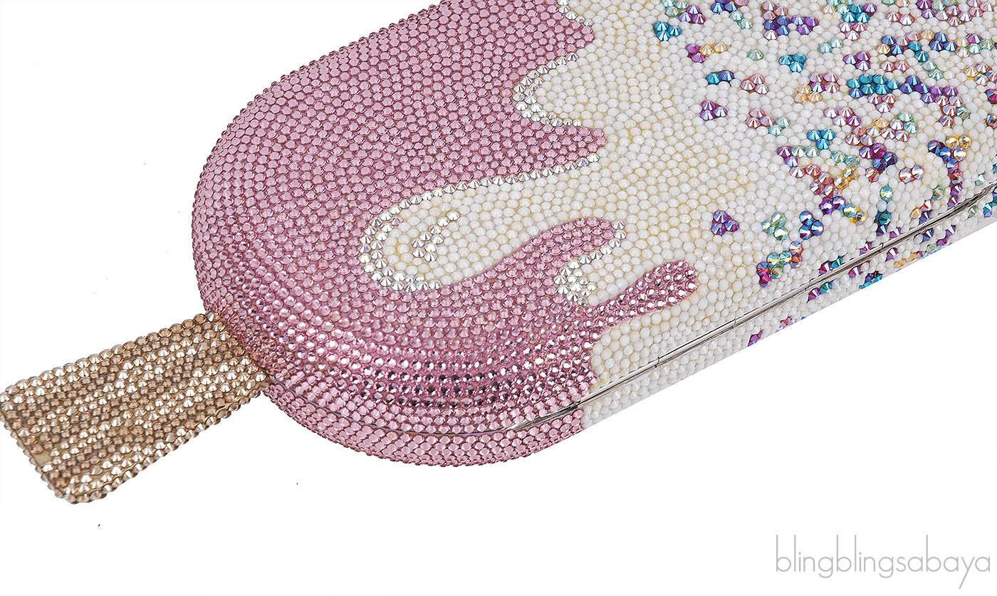 Strawberry Dip Popsicle Clutch Bag