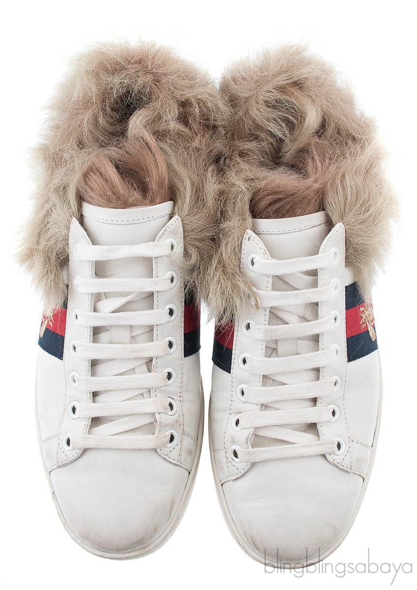 Ace Sneaker with Fur