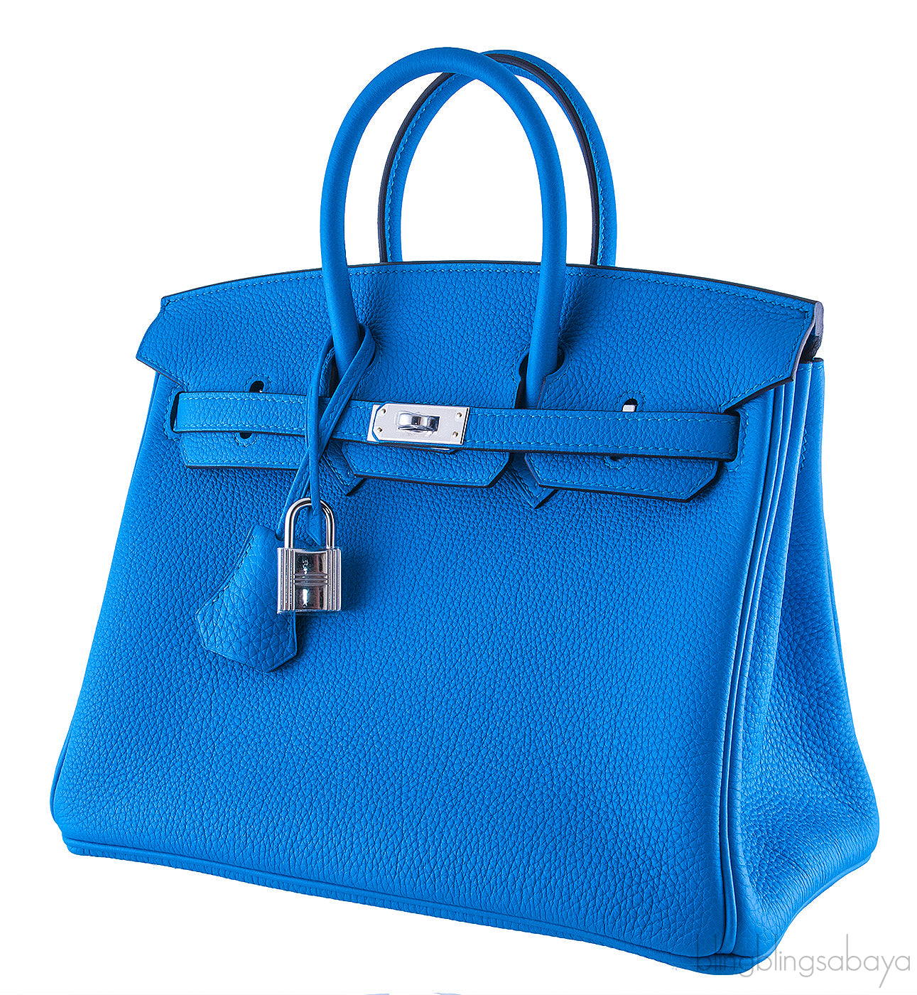 Birkin 25 Togo Bleu Zanzibar*