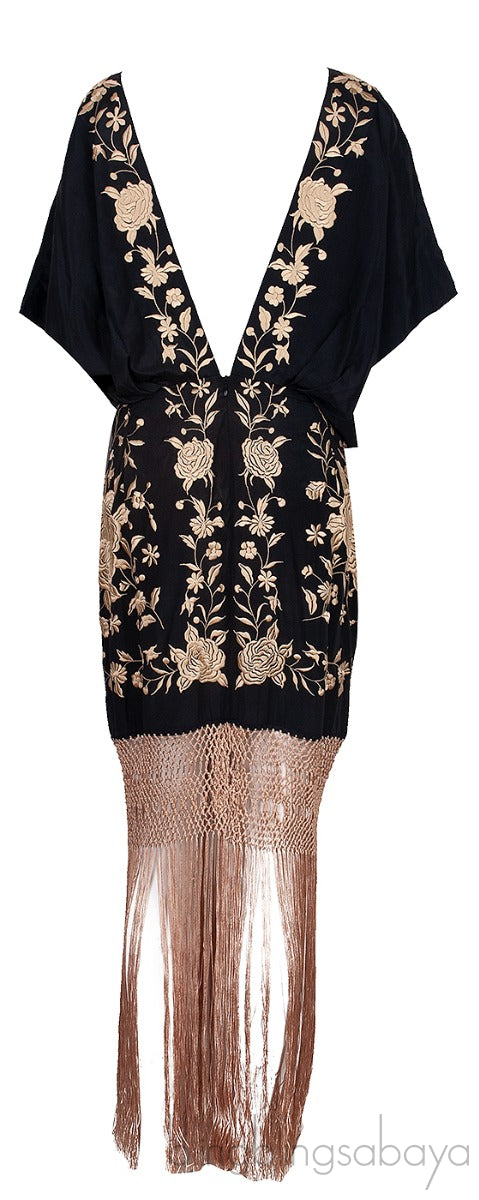 Siglo De Las Luces Silk Dress