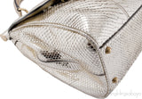 Snakeskin Miss Sicily Metallic Gold