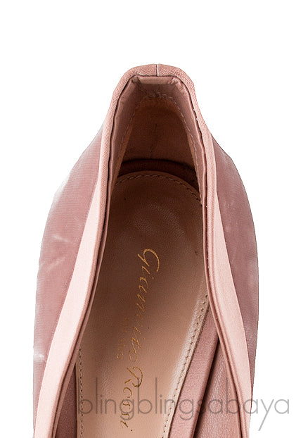 Velvet & Satin Pointed Toe Heels