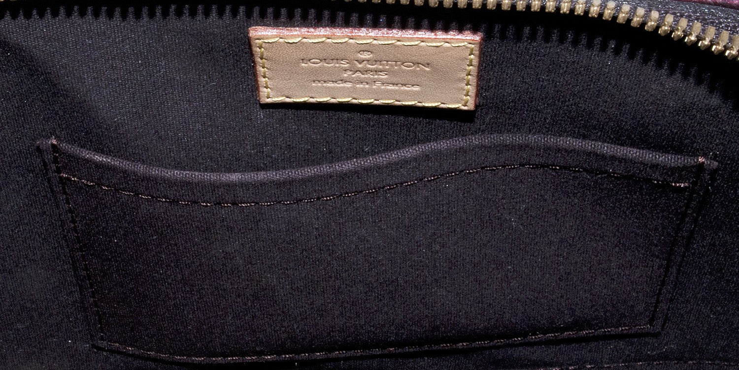 Alma BB Monogram Vernis Amarante