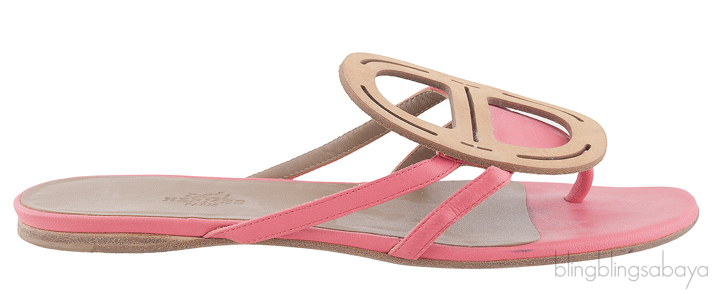Chaine d\'Ancre Pink Slip-on Sandal
