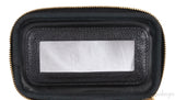 Chanel Vintage CC Black Caviar Mini Makeup Bag