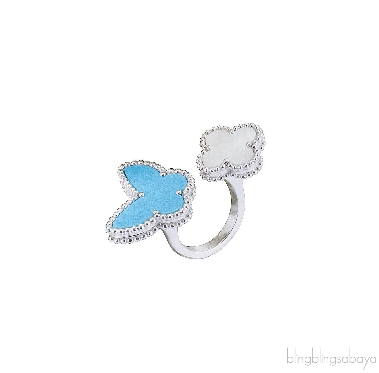Lucky Alhambra Turquoise Ring