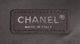 Metallic Gold Perforated Drill Flap Bag