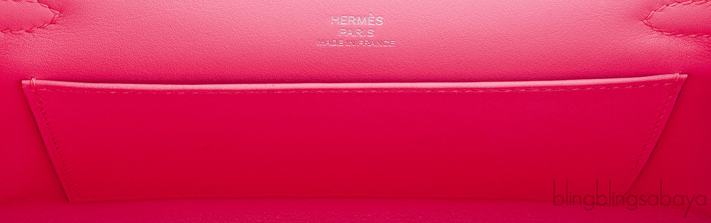 Kelly Pochette Swift Rose Azalee