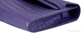 Kelly Cut Niloticus Matte Amethyst Clutch