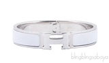 Clic Clac White H Bracelet PM