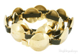 Marni Brass Disc Leather Belt