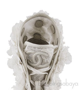 Floral Mesh Camellia Sneakers