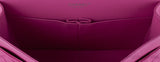 Fuchsia Pink Caviar Maxi Flap Bag